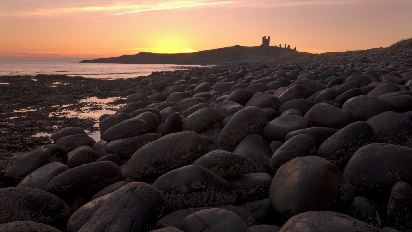 rocks on beach