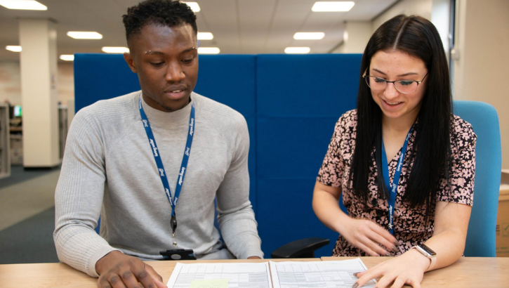 Water Apprentices John and Sophie