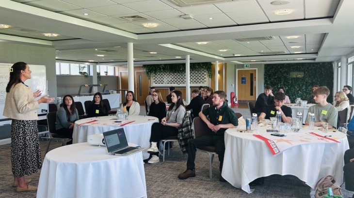 Northumbrian Water apprenticeships at Durham County Cricket Club event