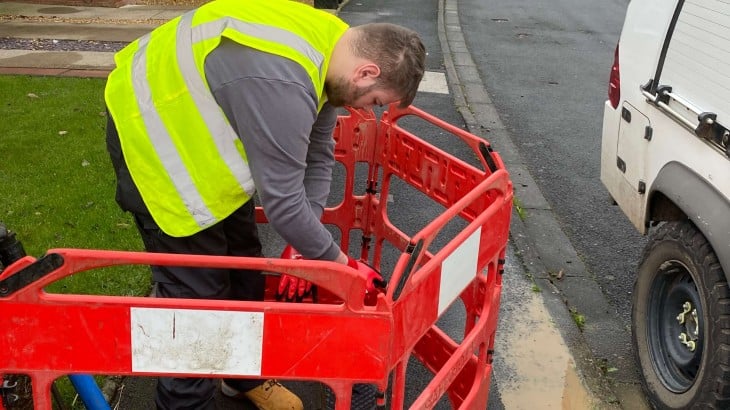 Northumbrian Water apprentice in Teesside
