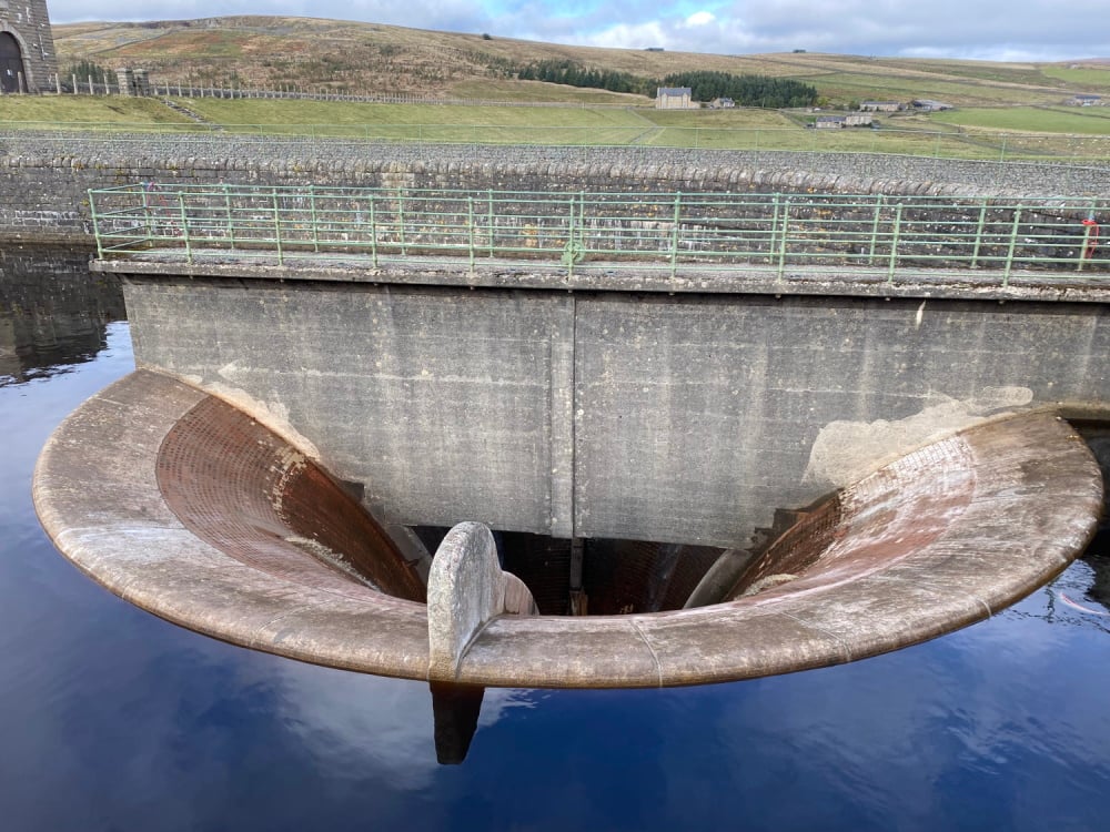 Burnhope Reservoir in Weardale