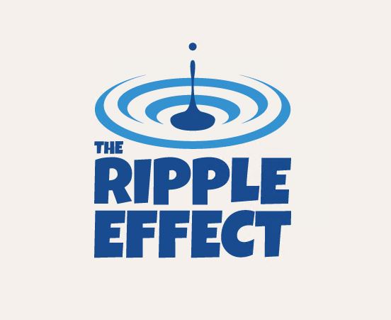 The Ripple Effect logo - saving water education campaign